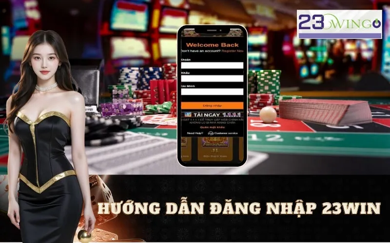 Hướng dẫn đăng nhập 23WIN