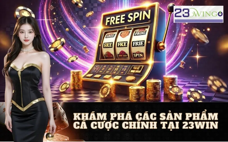 Khám phá các sản phẩm cá cược chính tại 23WIN