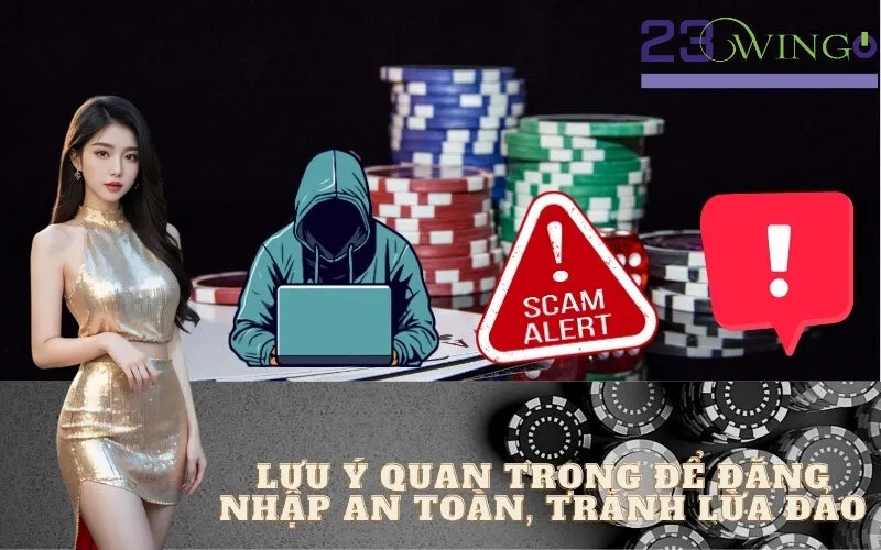 Lưu ý quan trọng để đăng nhập an toàn, tránh lừa đảo