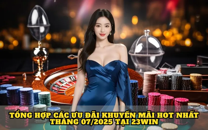Tổng hợp các ưu đãi khuyến mãi hot nhất tháng 07/2025 tại 23WinTổng hợp các ưu đãi khuyến mãi hot nhất tháng 07/2025 tại 23Win