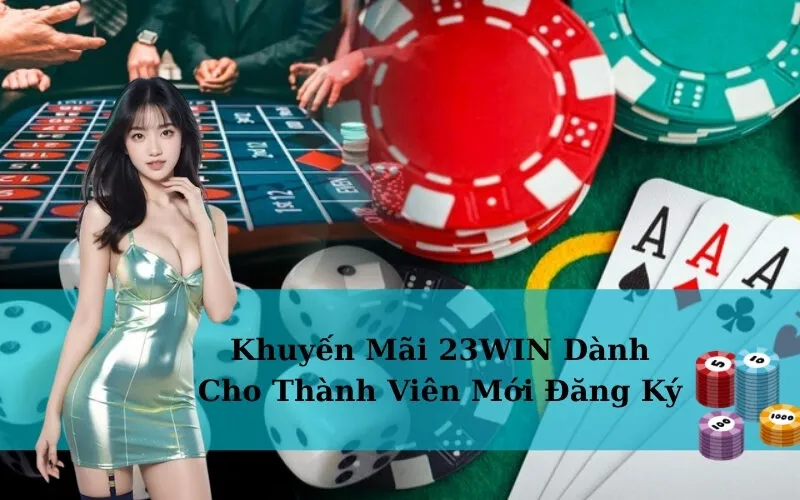 Khuyến Mãi 23WIN Dành Cho Thành Viên Mới Đăng Ký